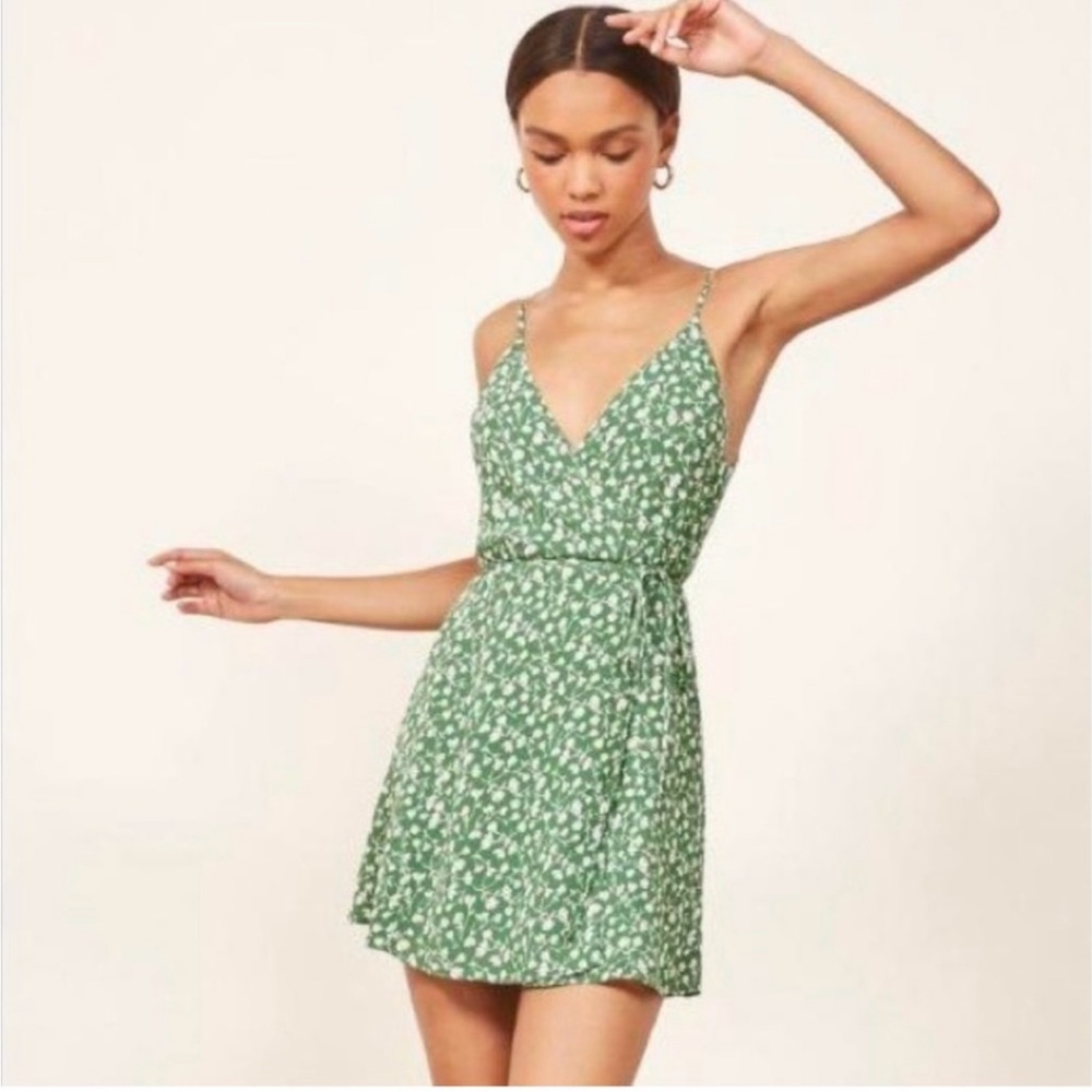 Reformation • Thora Wrap Mini Dress